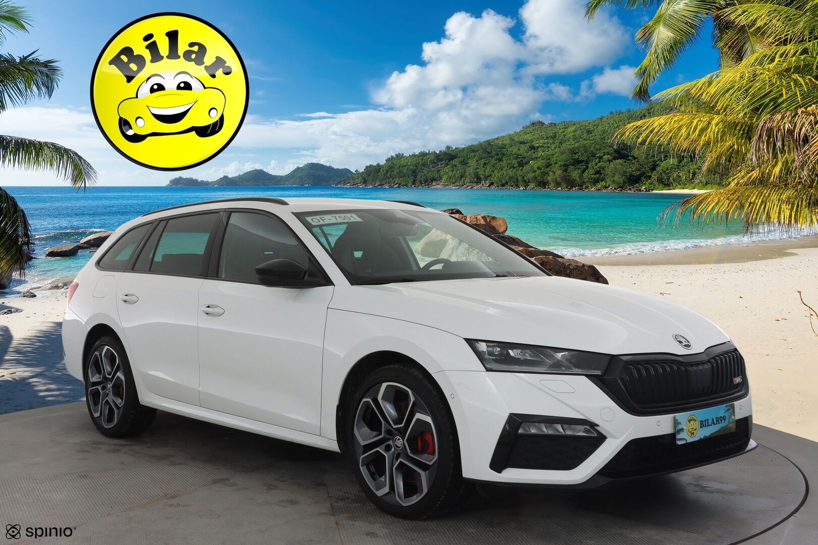 SKODA OCTAVIA 2023 Combi 1.4 TSI PHEV RS iV DSG Autom. - Canton | HUD | ACC | Matrix-LED | P.kamera | Hierovat Sporttipenkit Muistilla | Navi | Kaistavahti | Keyless | Merkkihuollot | Kahdet renkaat Skodan aluumiinivanteilla