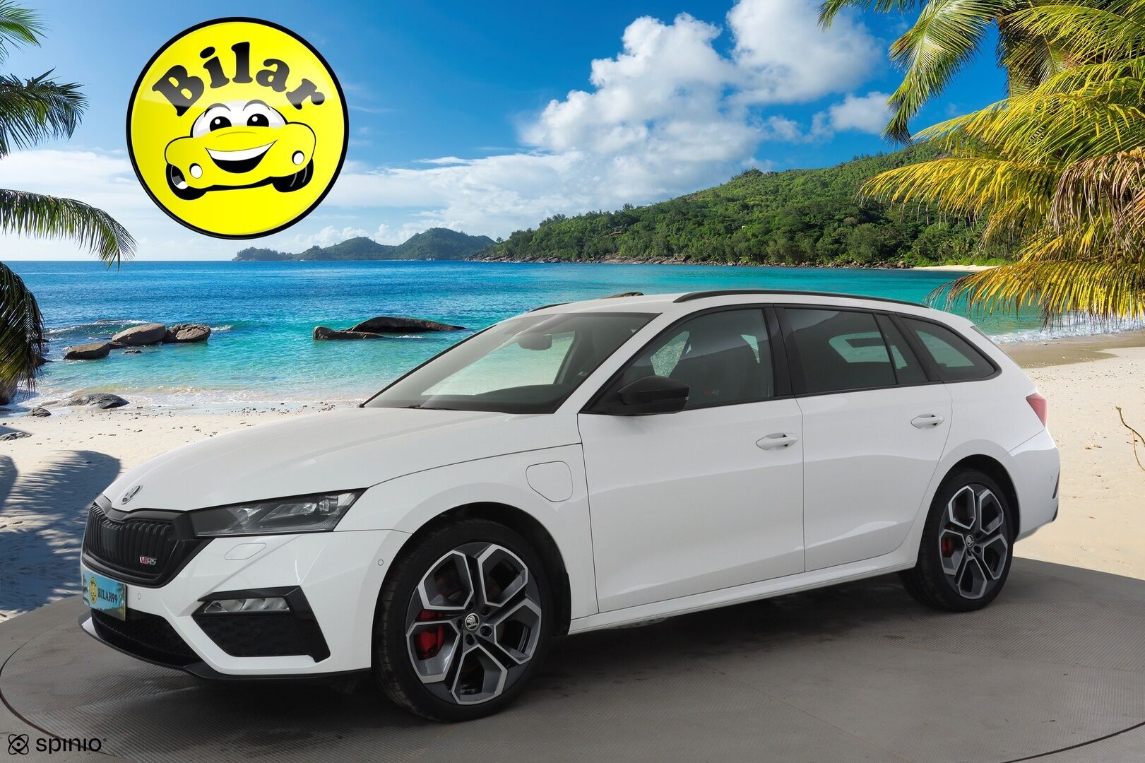 SKODA OCTAVIA 2023 Combi 1.4 TSI PHEV RS iV DSG Autom. - Canton | HUD | ACC | Matrix-LED | P.kamera | Hierovat Sporttipenkit Muistilla | Navi | Kaistavahti | Keyless | Merkkihuollot | Kahdet renkaat Skodan aluumiinivanteilla