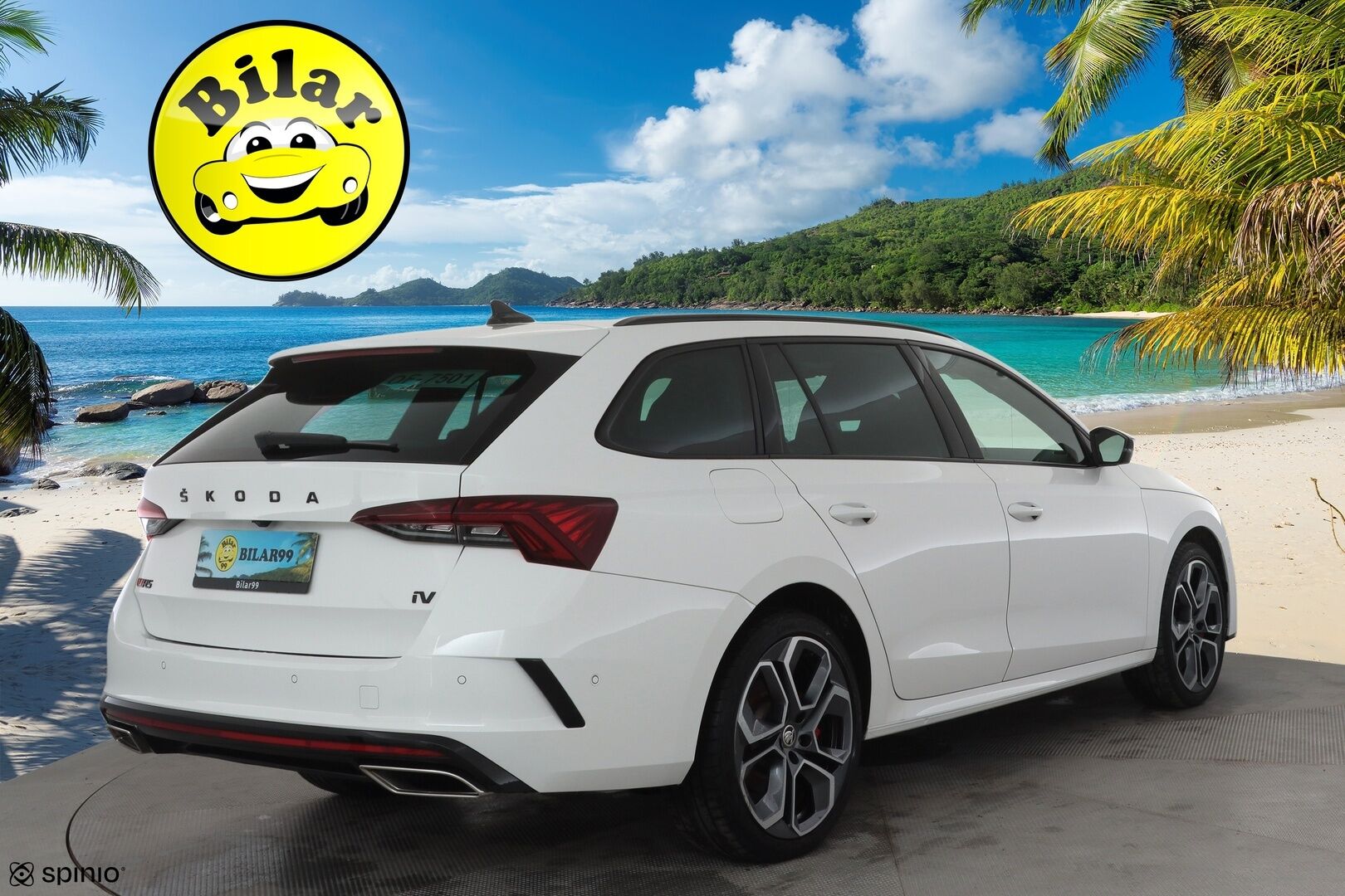 SKODA OCTAVIA 2023 Combi 1.4 TSI PHEV RS iV DSG Autom. - Canton | HUD | ACC | Matrix-LED | P.kamera | Hierovat Sporttipenkit Muistilla | Navi | Kaistavahti | Keyless | Merkkihuollot | Kahdet renkaat Skodan aluumiinivanteilla