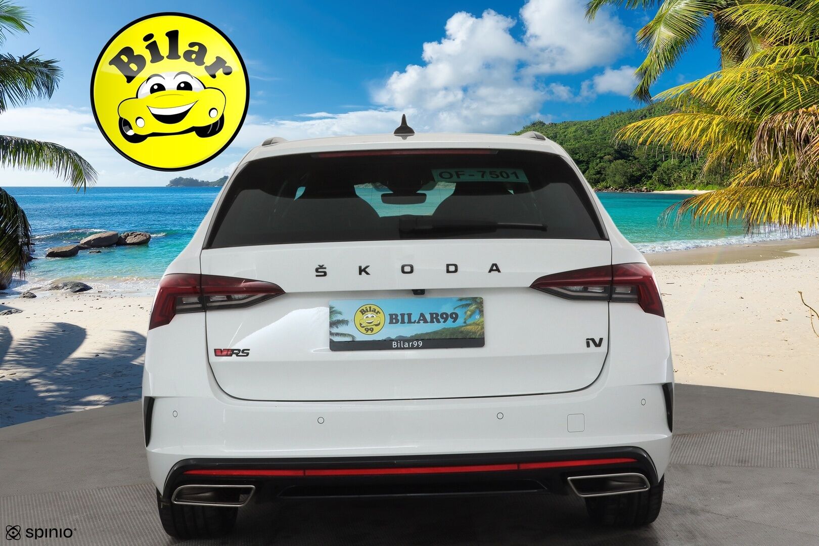 SKODA OCTAVIA 2023 Combi 1.4 TSI PHEV RS iV DSG Autom. - Canton | HUD | ACC | Matrix-LED | P.kamera | Hierovat Sporttipenkit Muistilla | Navi | Kaistavahti | Keyless | Merkkihuollot | Kahdet renkaat Skodan aluumiinivanteilla