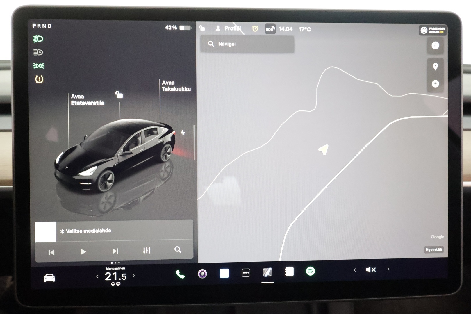 TESLA MODEL 3 2023 Long Range Dual Motor - | ACC | ILP | Matrix | Ryzen | Lasikatto | Muistipenkki | Sähkönahat | Premium audio | P.kamera | Autosteer | 2x renkaat aluin | ALV | 