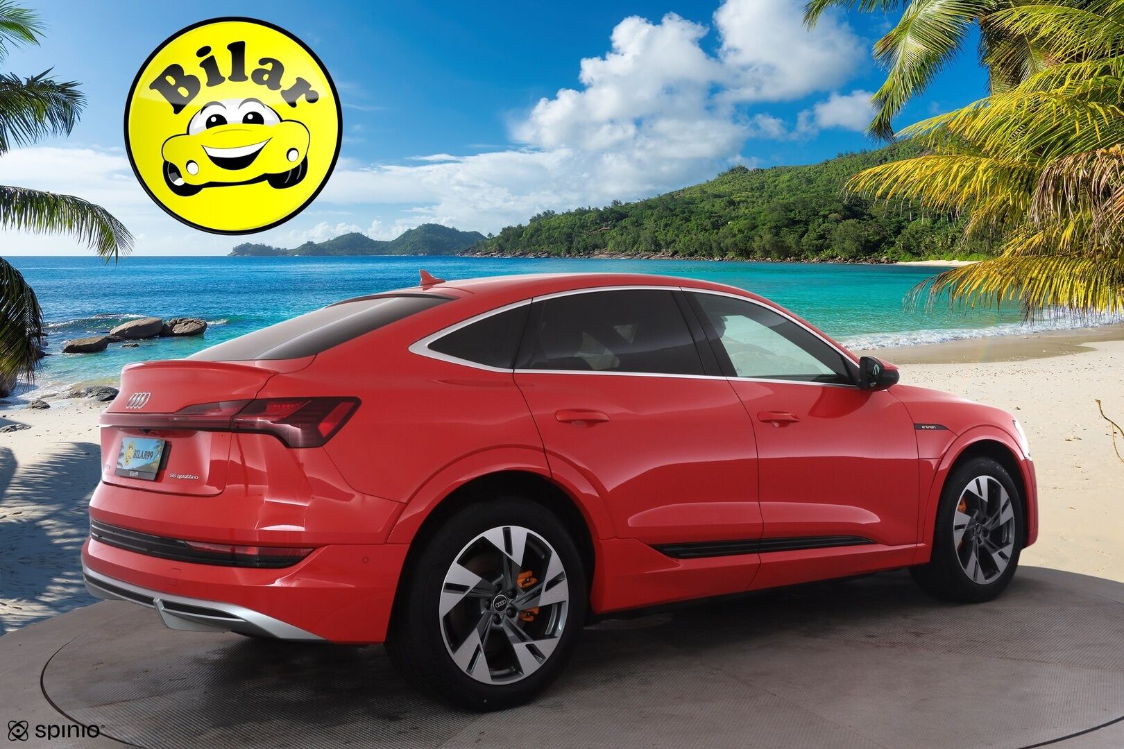 AUDI E-TRON 2022 Sportback S line quattro 55 300kW - | ACC | Lisälämmitin | P.Kamera | Sporttinahat | LED | HUD | Keyless | Apple&Android | Merkkihuollettu | Kahdet Renkaat |
