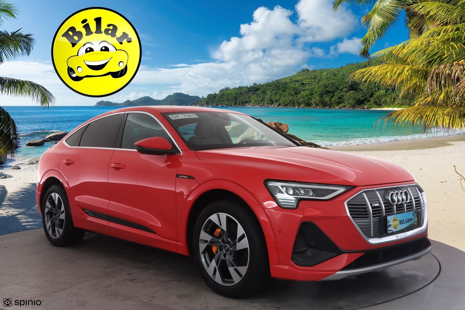 AUDI E-TRON 2022 Sportback S line quattro 55 300kW - | ACC | Lisälämmitin | P.Kamera | Sporttinahat | LED | HUD | Keyless | Apple&Android | Merkkihuollettu | Kahdet Renkaat |