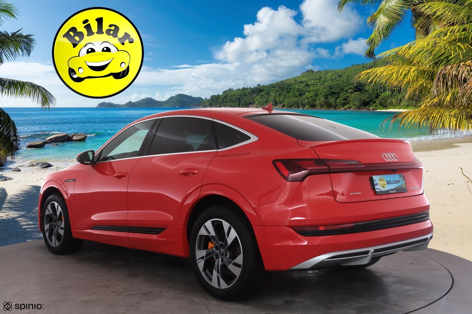 AUDI E-TRON 2022 Sportback S line quattro 55 300kW - | ACC | Lisälämmitin | P.Kamera | Sporttinahat | LED | HUD | Keyless | Apple&Android | Merkkihuollettu | Kahdet Renkaat |