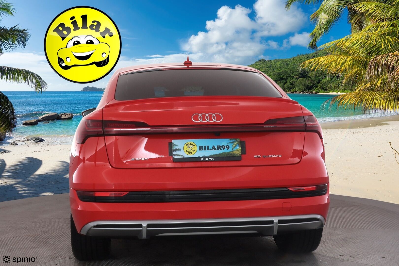 AUDI E-TRON 2022 Sportback S line quattro 55 300kW - | ACC | Lisälämmitin | P.Kamera | Sporttinahat | LED | HUD | Keyless | Apple&Android | Merkkihuollettu | Kahdet Renkaat |
