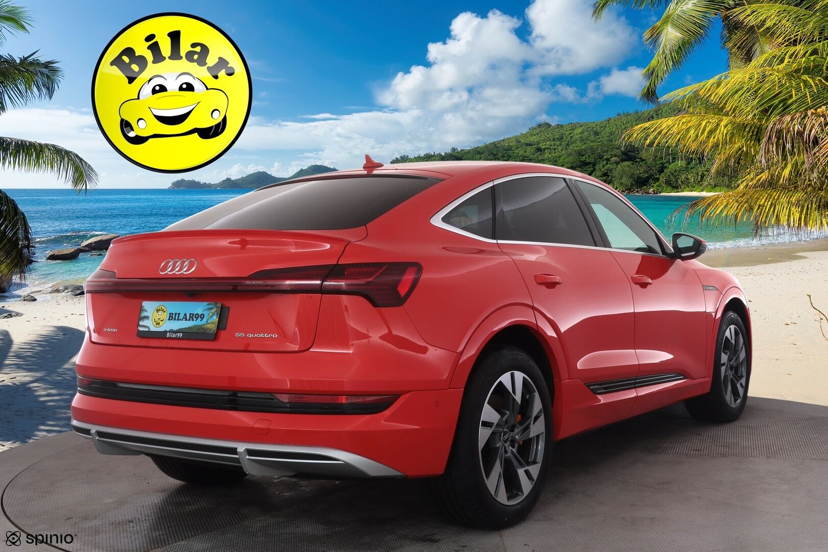AUDI E-TRON 2022 Sportback S line quattro 55 300kW - | ACC | Lisälämmitin | P.Kamera | Sporttinahat | LED | HUD | Keyless | Apple&Android | Merkkihuollettu | Kahdet Renkaat |