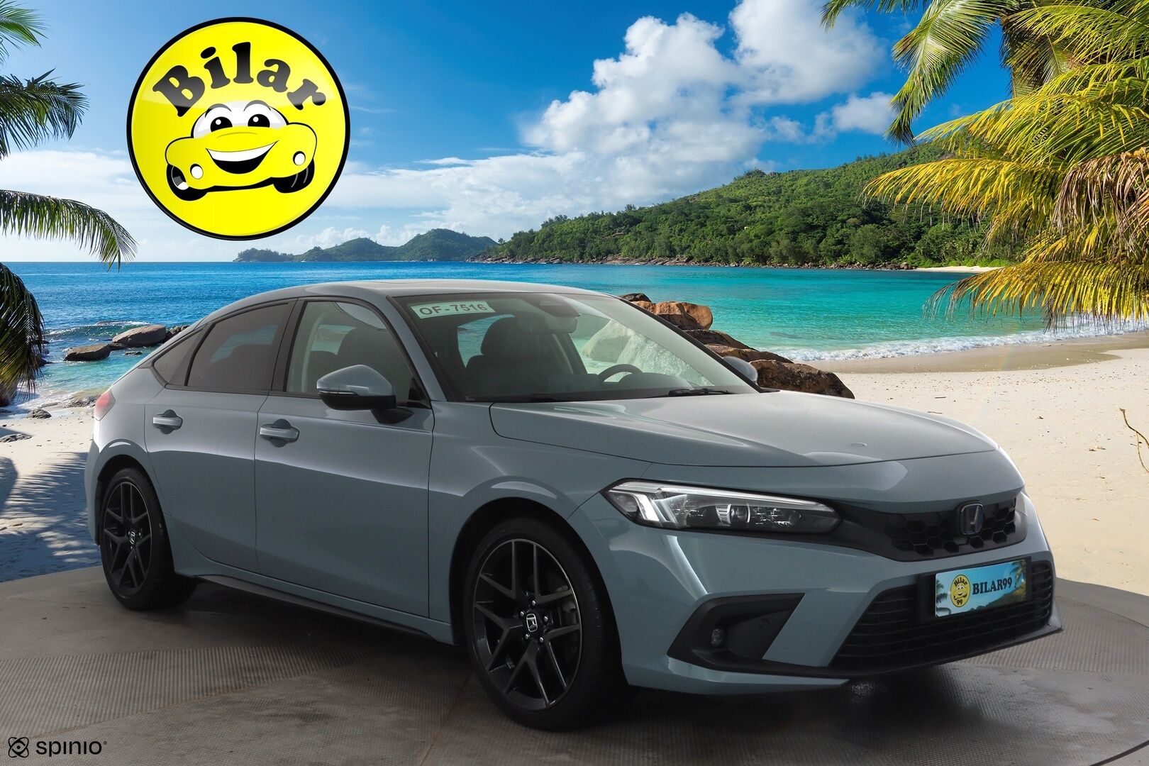 Honda Civic 2023 Hybrid Advance - | ACC | Panorama | BOSE | Nahkaverhoilu | Sähköpenkit | LKA | BSM | Keyless | P.kamera | LED | Digimittaristo | Apple & Android | Merkkihuollot | 