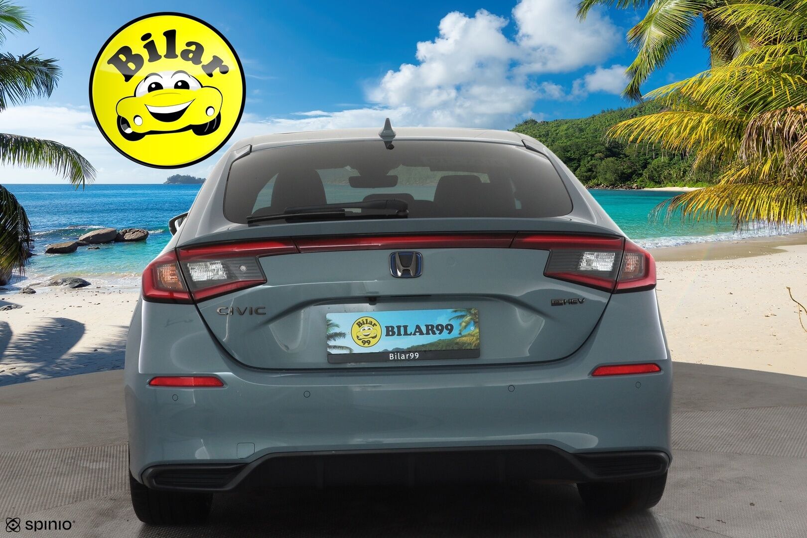 Honda Civic 2023 Hybrid Advance - | ACC | Panorama | BOSE | Nahkaverhoilu | Sähköpenkit | LKA | BSM | Keyless | P.kamera | LED | Digimittaristo | Apple & Android | Merkkihuollot | 