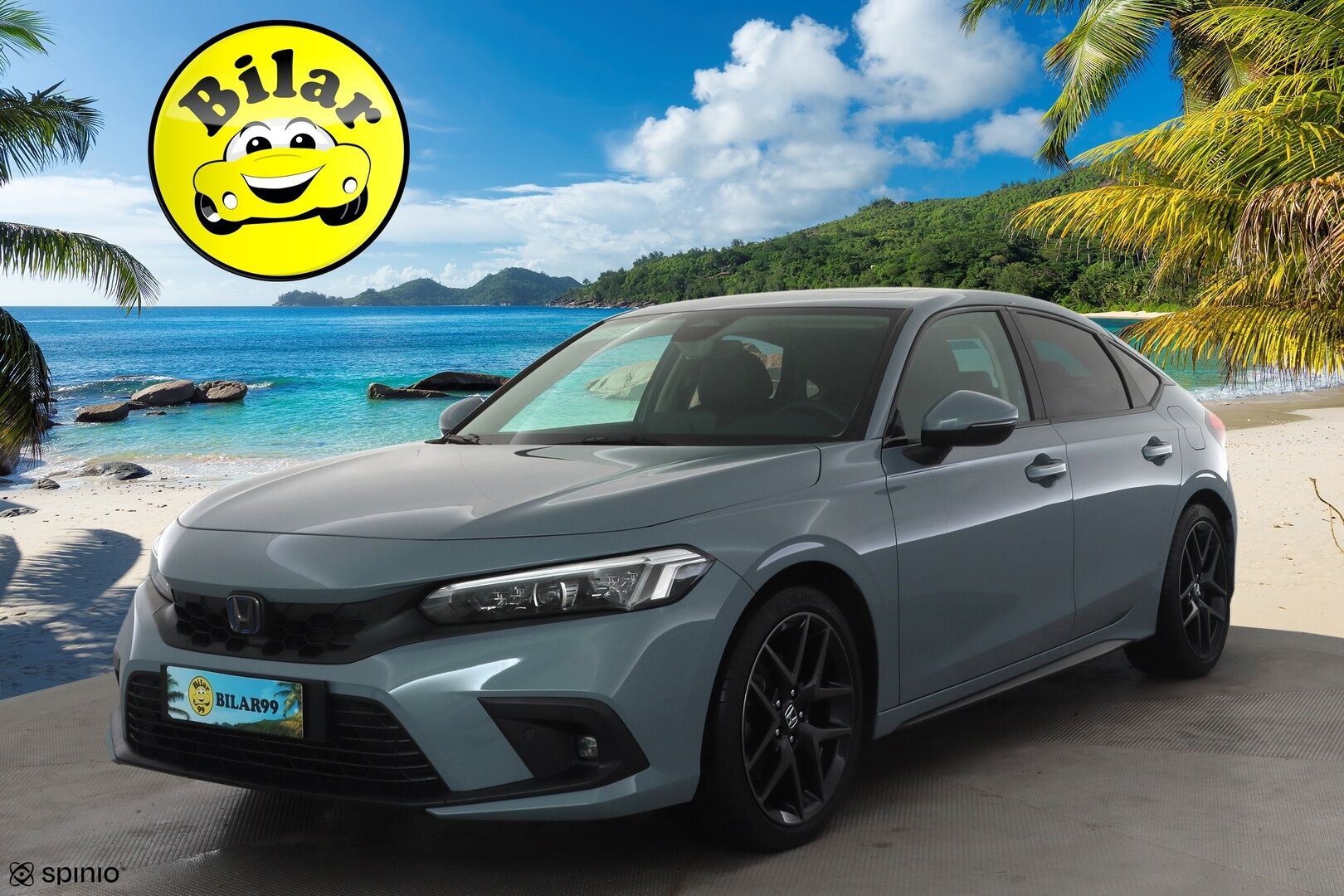 Honda Civic 2023 Hybrid Advance - | ACC | Panorama | BOSE | Nahkaverhoilu | Sähköpenkit | LKA | BSM | Keyless | P.kamera | LED | Digimittaristo | Apple & Android | Merkkihuollot | 