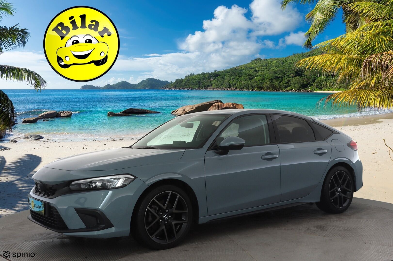 Honda Civic 2023 Hybrid Advance - | ACC | Panorama | BOSE | Nahkaverhoilu | Sähköpenkit | LKA | BSM | Keyless | P.kamera | LED | Digimittaristo | Apple & Android | Merkkihuollot | 