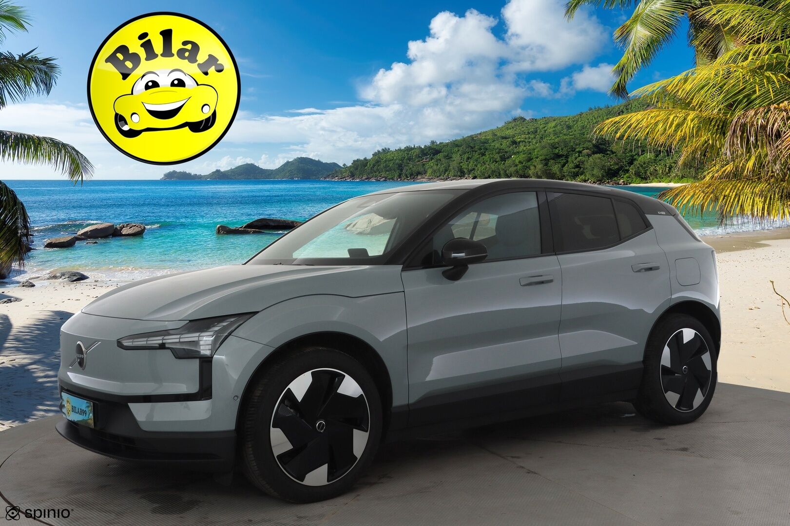 Volvo EX30 2024 Twin Performance Ultra - | ACC | ILP | Lasikatto | H/K | Sähköpenkit | 360-Kamera | Keyless | Apple&Android | Kahdet Renkaat | Merkkihuollettu |