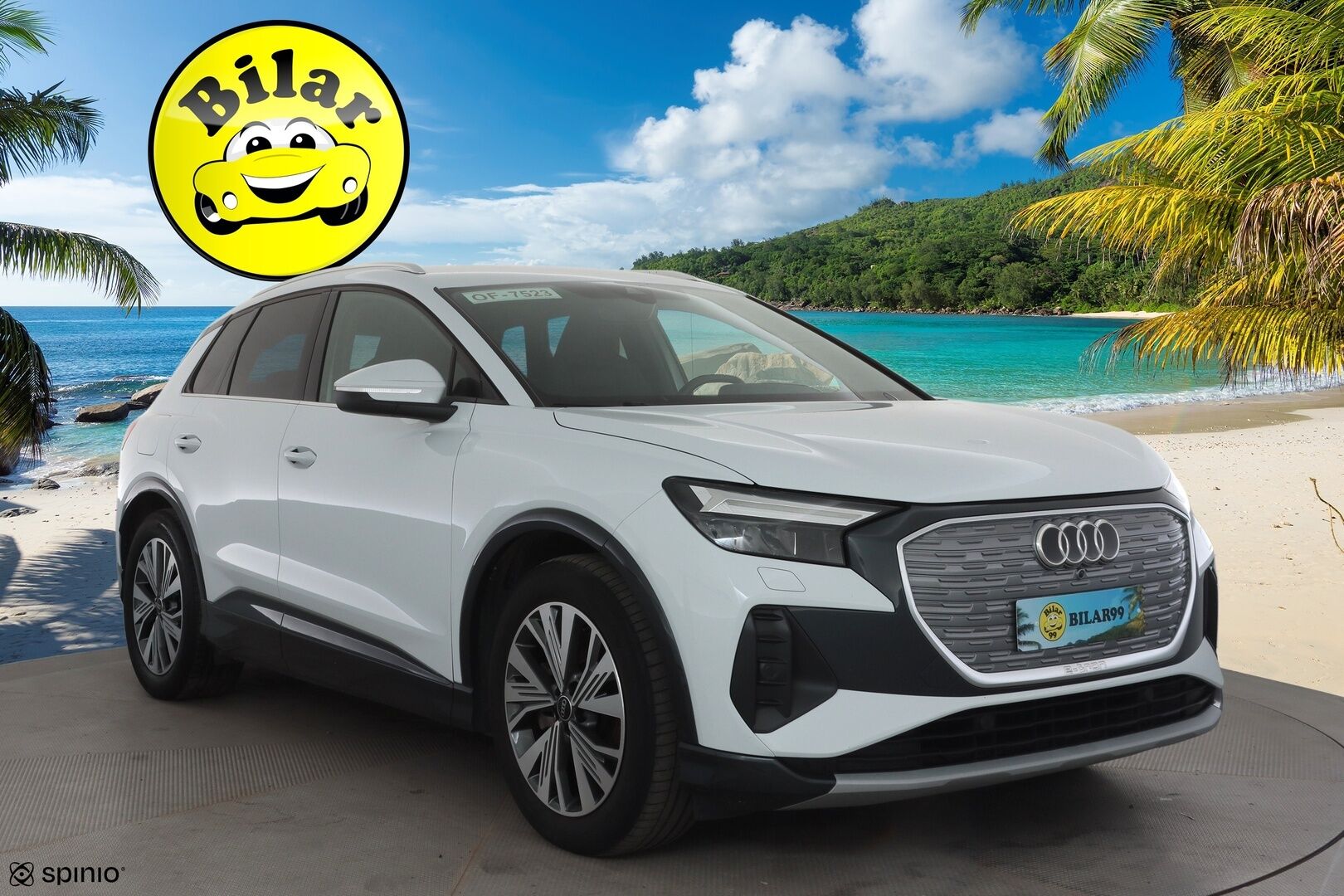 AUDI Q4 E-TRON 2023 45 E-Tron Quattro Proline - | ACC | Koukku | ILP | LED | Sonos | P.kamera | Sporttipenkit | Digimittaristo | Ratinlämmitys | Keyless | Apple&Android | Kahdet Renkaat | Merkkihuollettu |