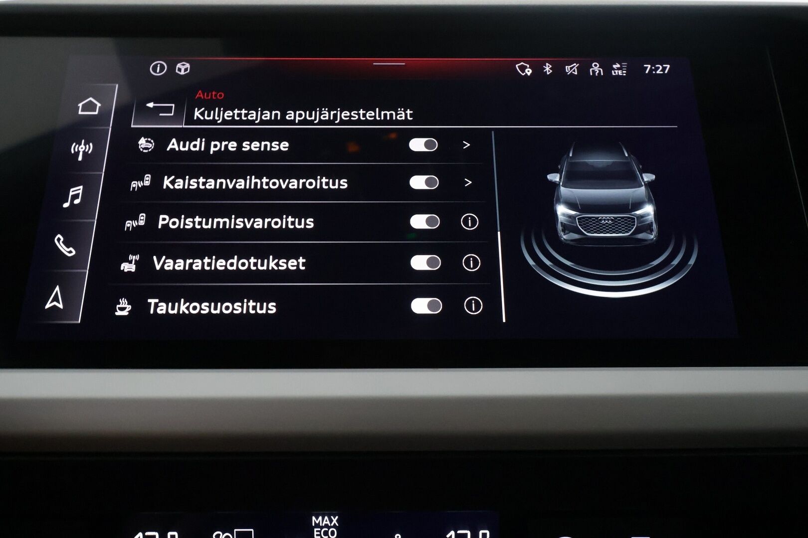 AUDI Q4 E-TRON 2023 45 E-Tron Quattro Proline - | ACC | Koukku | ILP | LED | Sonos | P.kamera | Sporttipenkit | Digimittaristo | Ratinlämmitys | Keyless | Apple&Android | Kahdet Renkaat | Merkkihuollettu |