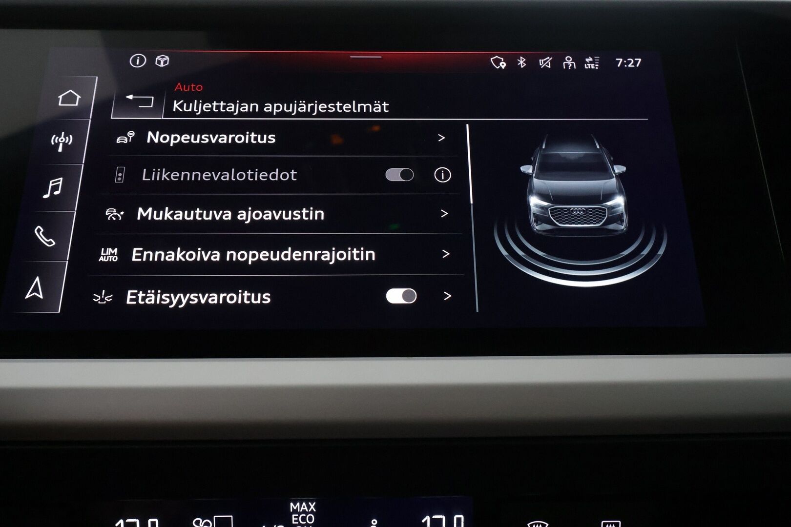 AUDI Q4 E-TRON 2023 45 E-Tron Quattro Proline - | ACC | Koukku | ILP | LED | Sonos | P.kamera | Sporttipenkit | Digimittaristo | Ratinlämmitys | Keyless | Apple&Android | Kahdet Renkaat | Merkkihuollettu |