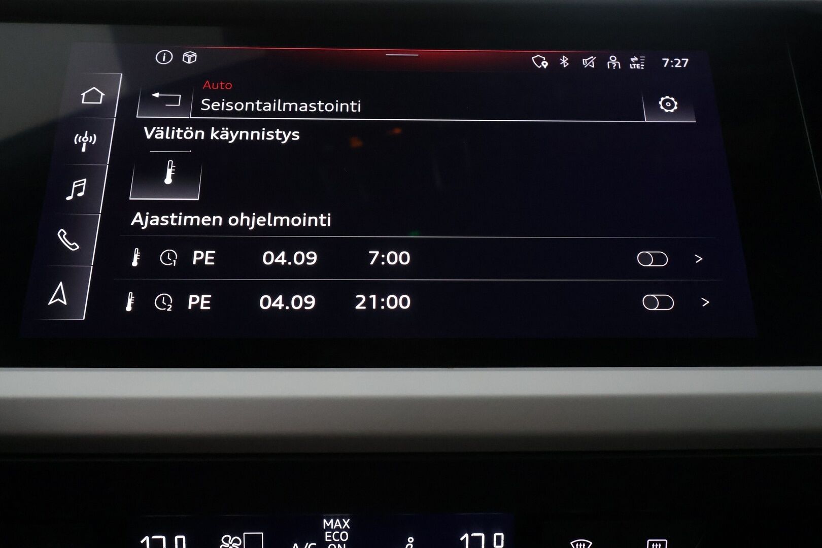 AUDI Q4 E-TRON 2023 45 E-Tron Quattro Proline - | ACC | Koukku | ILP | LED | Sonos | P.kamera | Sporttipenkit | Digimittaristo | Ratinlämmitys | Keyless | Apple&Android | Kahdet Renkaat | Merkkihuollettu |