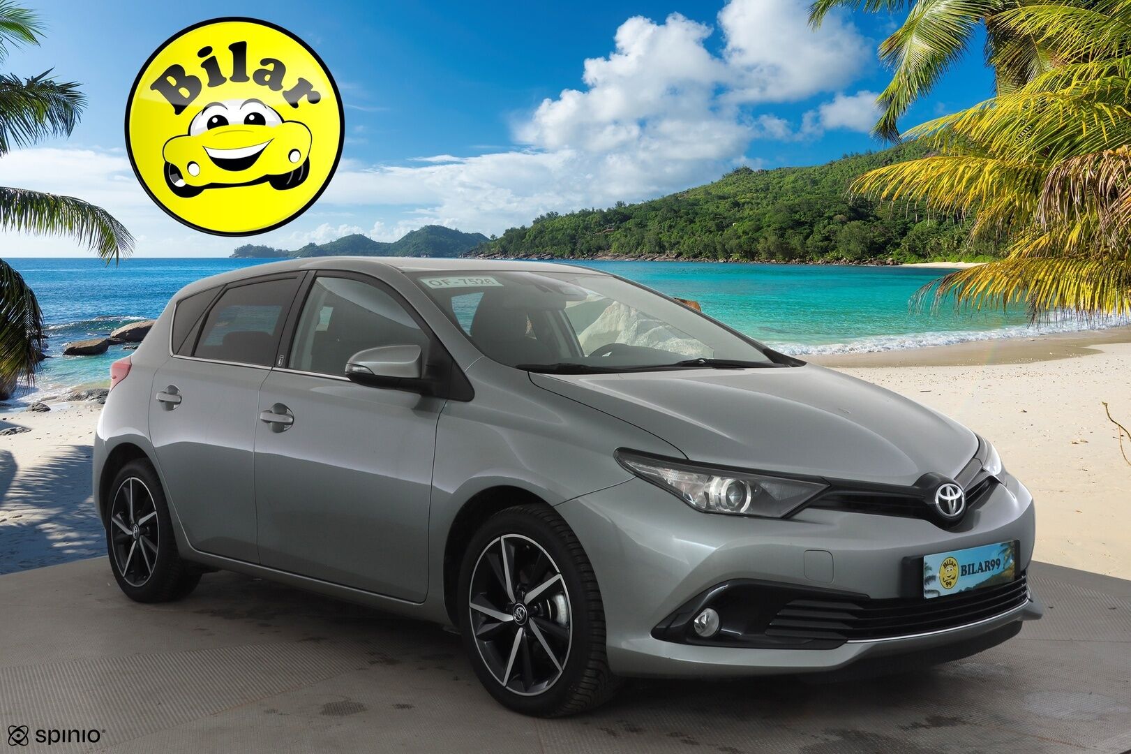 TOYOTA AURIS 2019 Hatchback 1,2 T Active - | Facelift | Merkkihuollettu | P.kamera | Keyless | Vakkari | Kaistavahti | PCS | RSA | Bluetooth | Penkinlämmittimet | Aut. pitkät | Aut. ilmastointi |