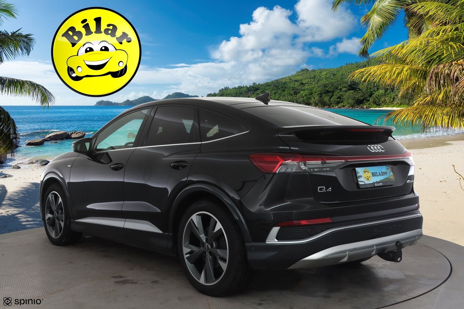 AUDI Q4 E-TRON 2023 40 Sportsback S-Line - ACC | ILP | Koukku | SONOS | S-Line | Matrix | Puolinahat | Sporttipenkit | P.kamera | Sähk. takaluukku | Keyless | Merkkihuollot | 