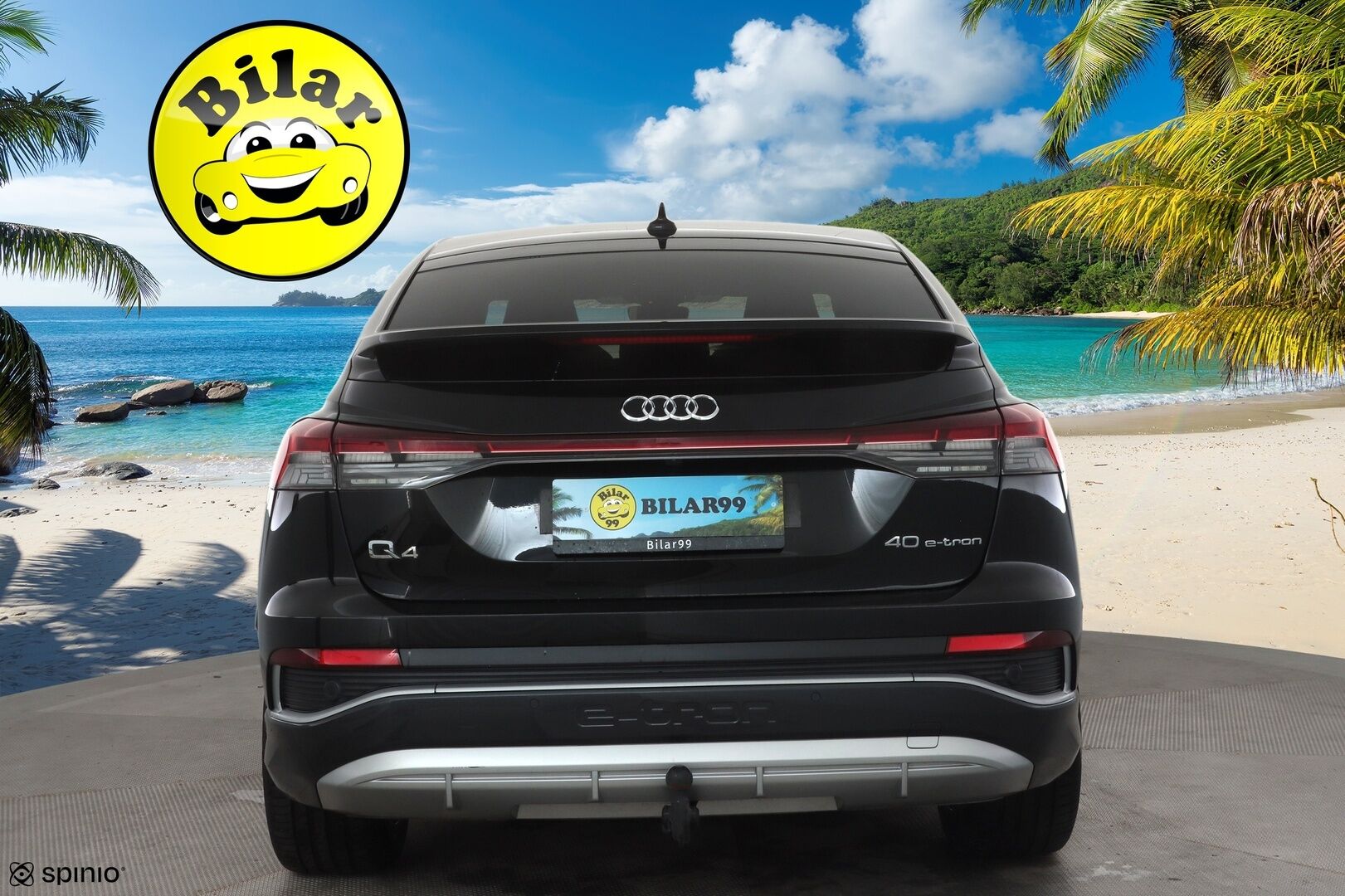 AUDI Q4 E-TRON 2023 40 Sportsback S-Line - ACC | ILP | Koukku | SONOS | S-Line | Matrix | Puolinahat | Sporttipenkit | P.kamera | Sähk. takaluukku | Keyless | Merkkihuollot | 