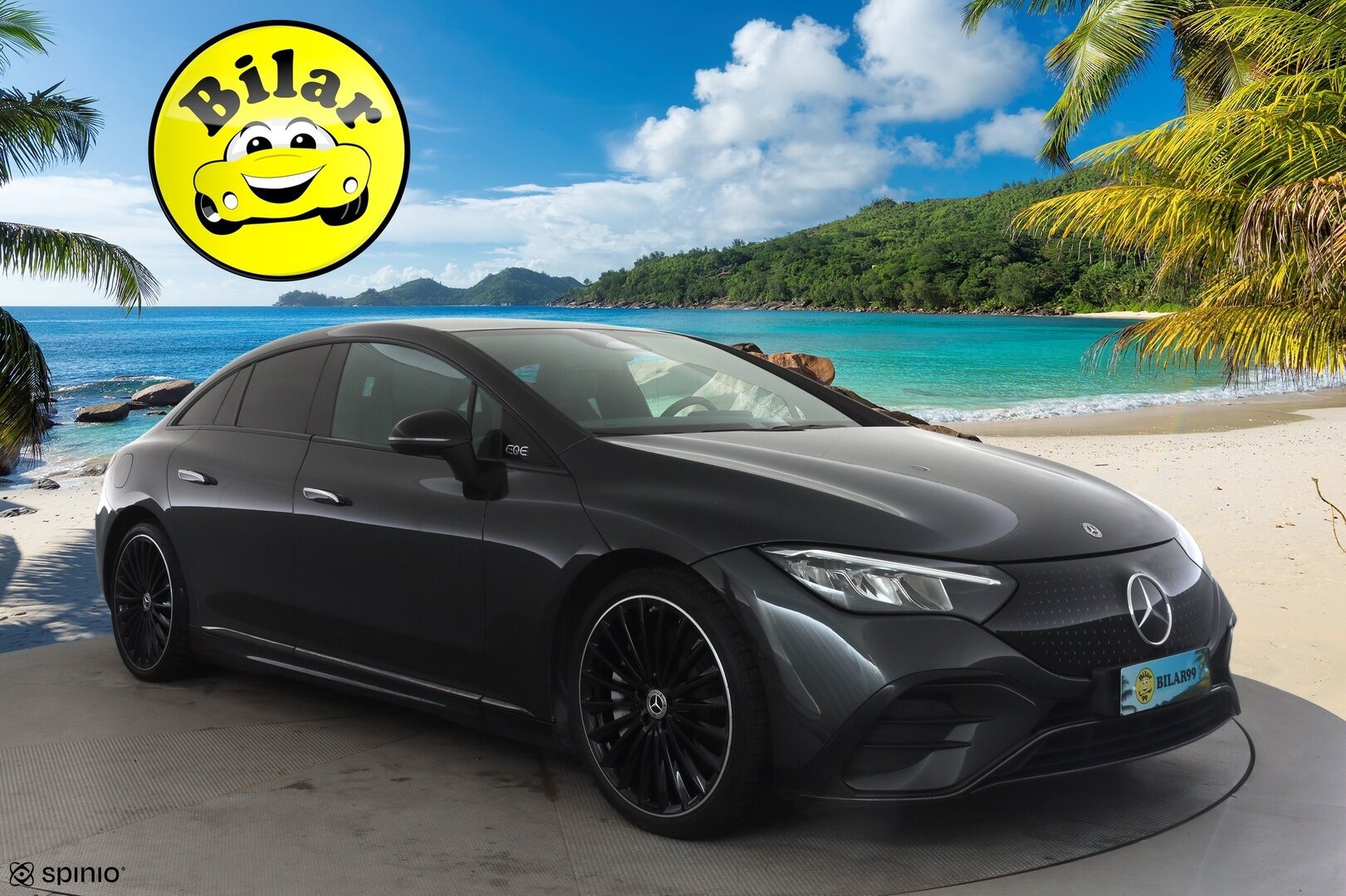 MERCEDES-BENZ EQE 2024 300 AMG - | ACC | ILP | Koukku | DTR Pro | AMG sisä ja ulko | Muistipenkit | Airmatic | Ambient light | Active Lane Assist | BSA | Merkkihuollot | 2x renkaat aluin | 