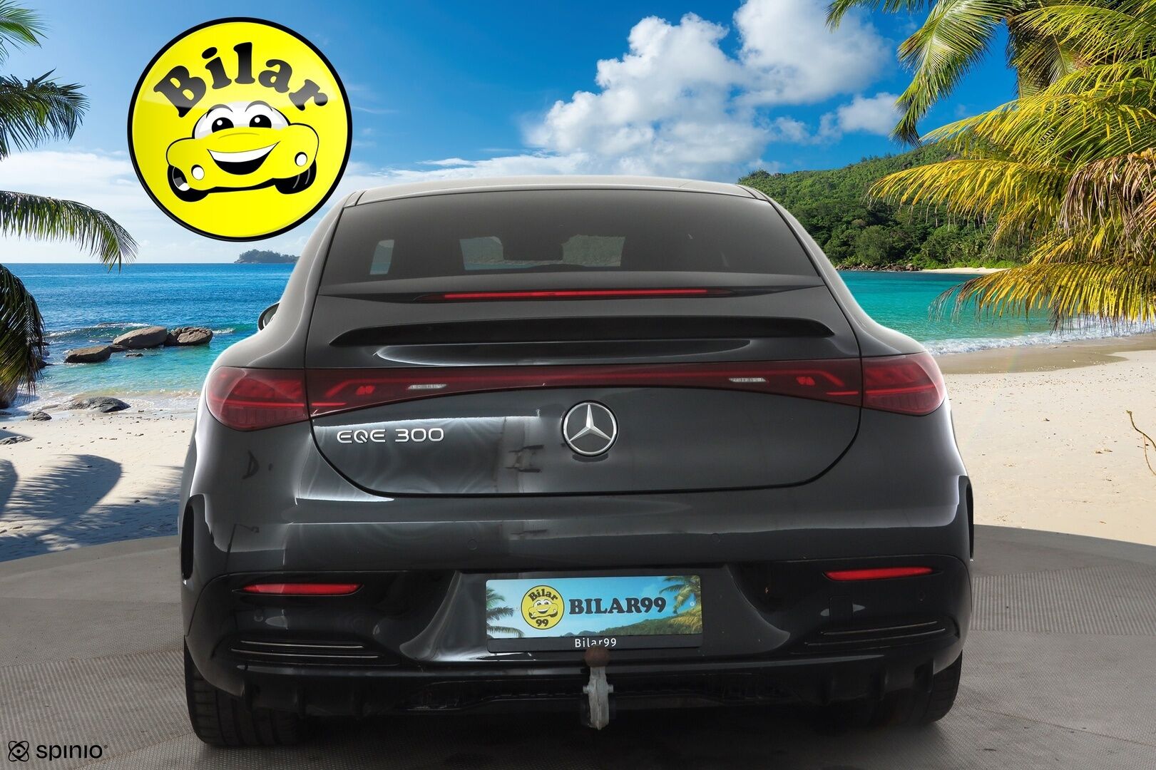 MERCEDES-BENZ EQE 2024 300 AMG - | ACC | ILP | Koukku | DTR Pro | AMG sisä ja ulko | Muistipenkit | Airmatic | Ambient light | Active Lane Assist | BSA | Merkkihuollot | 2x renkaat aluin | 
