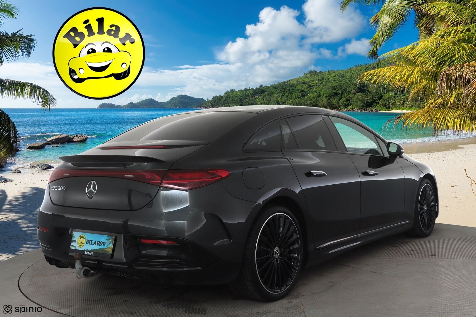 MERCEDES-BENZ EQE 2024 300 AMG - | ACC | ILP | Koukku | DTR Pro | AMG sisä ja ulko | Muistipenkit | Airmatic | Ambient light | Active Lane Assist | BSA | Merkkihuollot | 2x renkaat aluin | 
