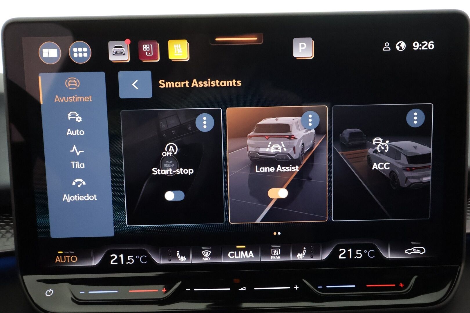 CUPRA Terramar 2025 1.5 eTSI 110 kW MHEV DSG - | ACC | Webasto | Koukku | P. Kamera | Puolinahat | Digimittaristo | Ratinlämmitys | Keyless | Apple&Android | Kahdet Cupran vanteet