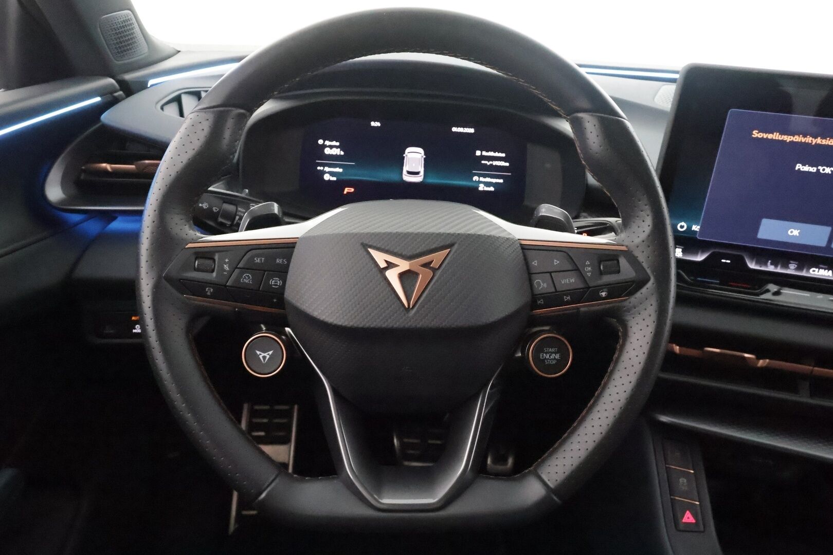 CUPRA Terramar 2025 1.5 eTSI 110 kW MHEV DSG - | ACC | Webasto | Koukku | P. Kamera | Puolinahat | Digimittaristo | Ratinlämmitys | Keyless | Apple&Android | Kahdet Cupran vanteet