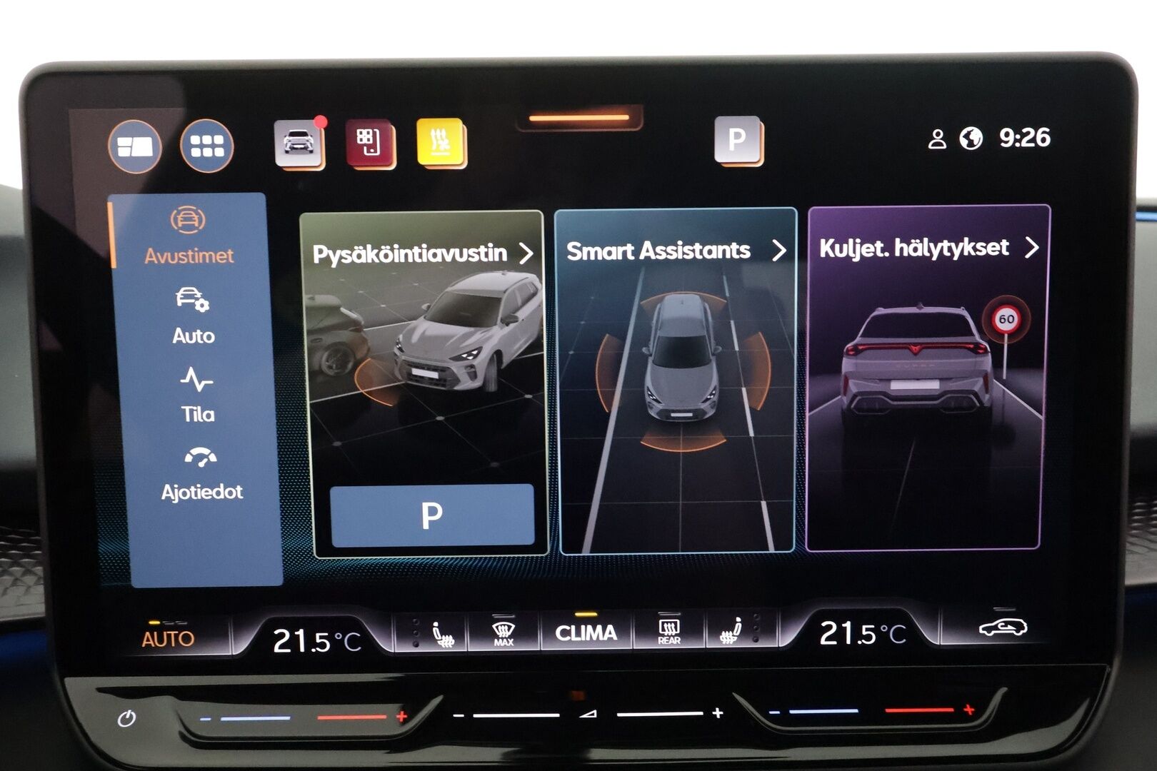 CUPRA Terramar 2025 1.5 eTSI 110 kW MHEV DSG - | ACC | Webasto | Koukku | P. Kamera | Puolinahat | Digimittaristo | Ratinlämmitys | Keyless | Apple&Android | Kahdet Cupran vanteet