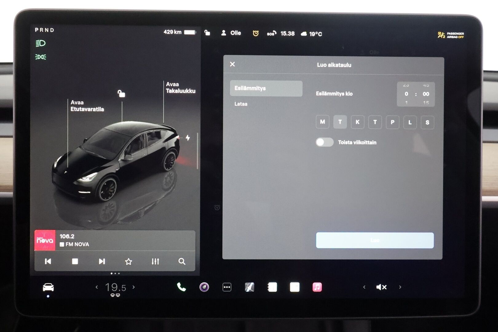 TESLA MODEL Y 2022 Performance Dual Motor - | ILP | Koukku | ACC | Lasikatto | Matrix-LED | P.Kamera | Muistipenkki | Premium Audio | Navi | Kaistavahti | Keyless | Kahdet renkaat |