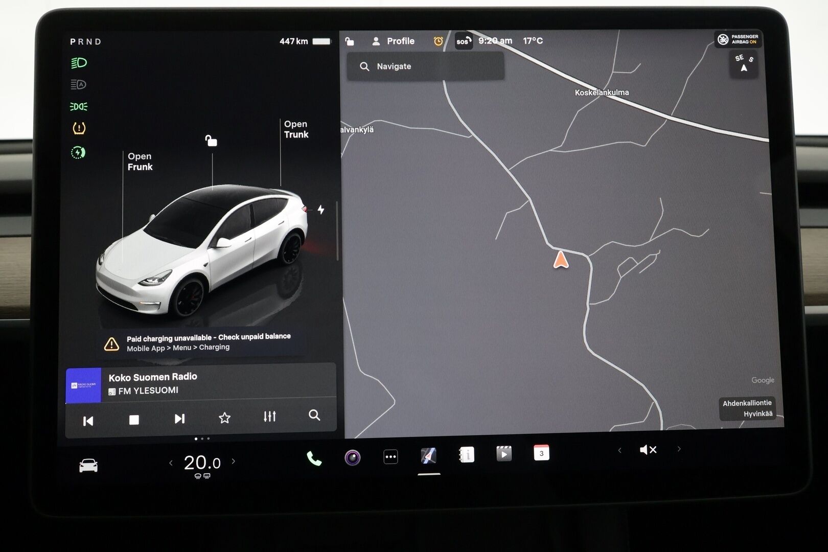 Tesla Model Y 2024 Performance - | ACC | ILP | Koukku | Matrix | Ryzen | Premium Audio | Lasikatto | Muistipenkki | Sähkönahat | P.kamera | Autosteer | 2x kaapelit | ALV |