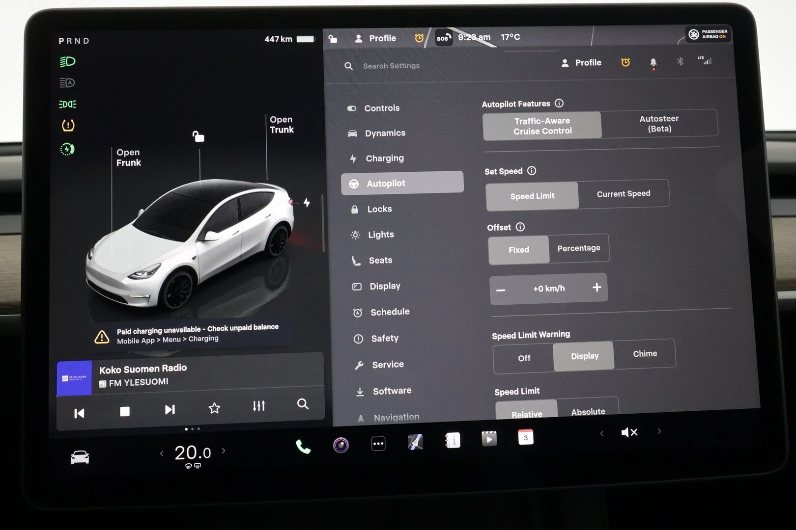Tesla Model Y 2024 Performance - | ACC | ILP | Koukku | Matrix | Ryzen | Premium Audio | Lasikatto | Muistipenkki | Sähkönahat | P.kamera | Autosteer | 2x kaapelit | ALV |