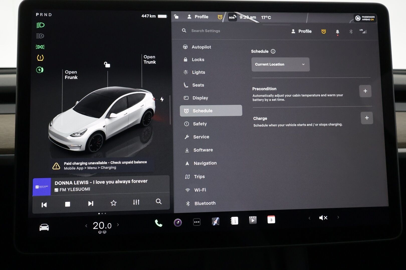 Tesla Model Y 2024 Performance - | ACC | ILP | Koukku | Matrix | Ryzen | Premium Audio | Lasikatto | Muistipenkki | Sähkönahat | P.kamera | Autosteer | 2x kaapelit | ALV |