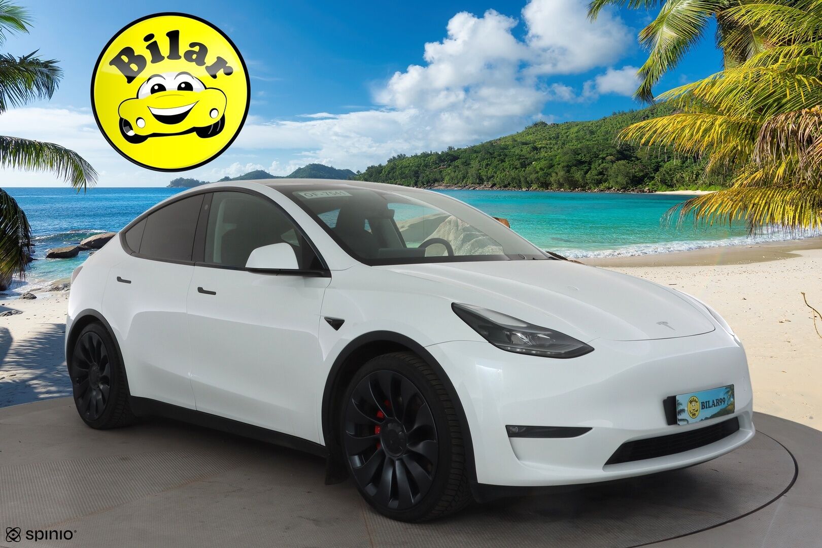 Tesla Model Y 2024 Performance - | ACC | ILP | Koukku | Matrix | Ryzen | Premium Audio | Lasikatto | Muistipenkki | Sähkönahat | P.kamera | Autosteer | 2x kaapelit | ALV |