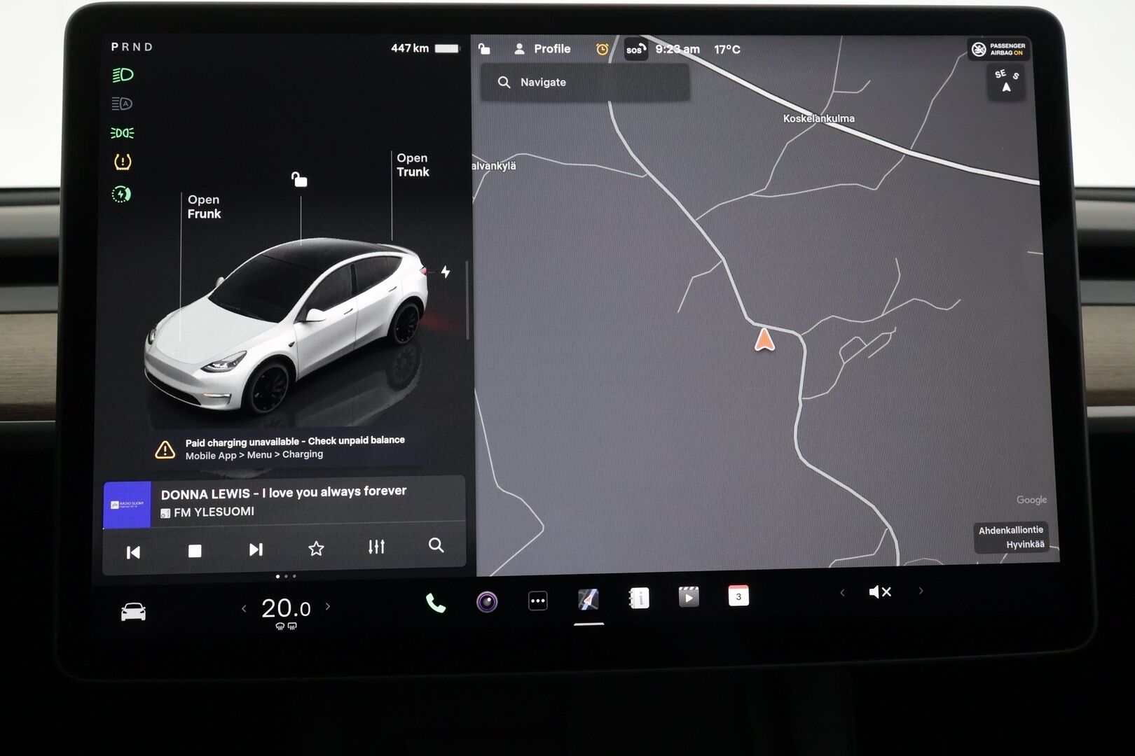 Tesla Model Y 2024 Performance - | ACC | ILP | Koukku | Matrix | Ryzen | Premium Audio | Lasikatto | Muistipenkki | Sähkönahat | P.kamera | Autosteer | 2x kaapelit | ALV |