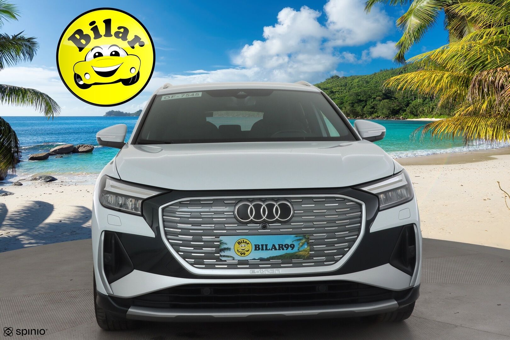 AUDI Q4 E-TRON 2023 40 e-tron S-line - | ACC | ILP | 2x S-Line | Puolinahat | Sporttipenkit | P.kamera | Kaistavahti | Digimittaristo | Sähk. takaluukku | 2x renkaat aluin | ALV |