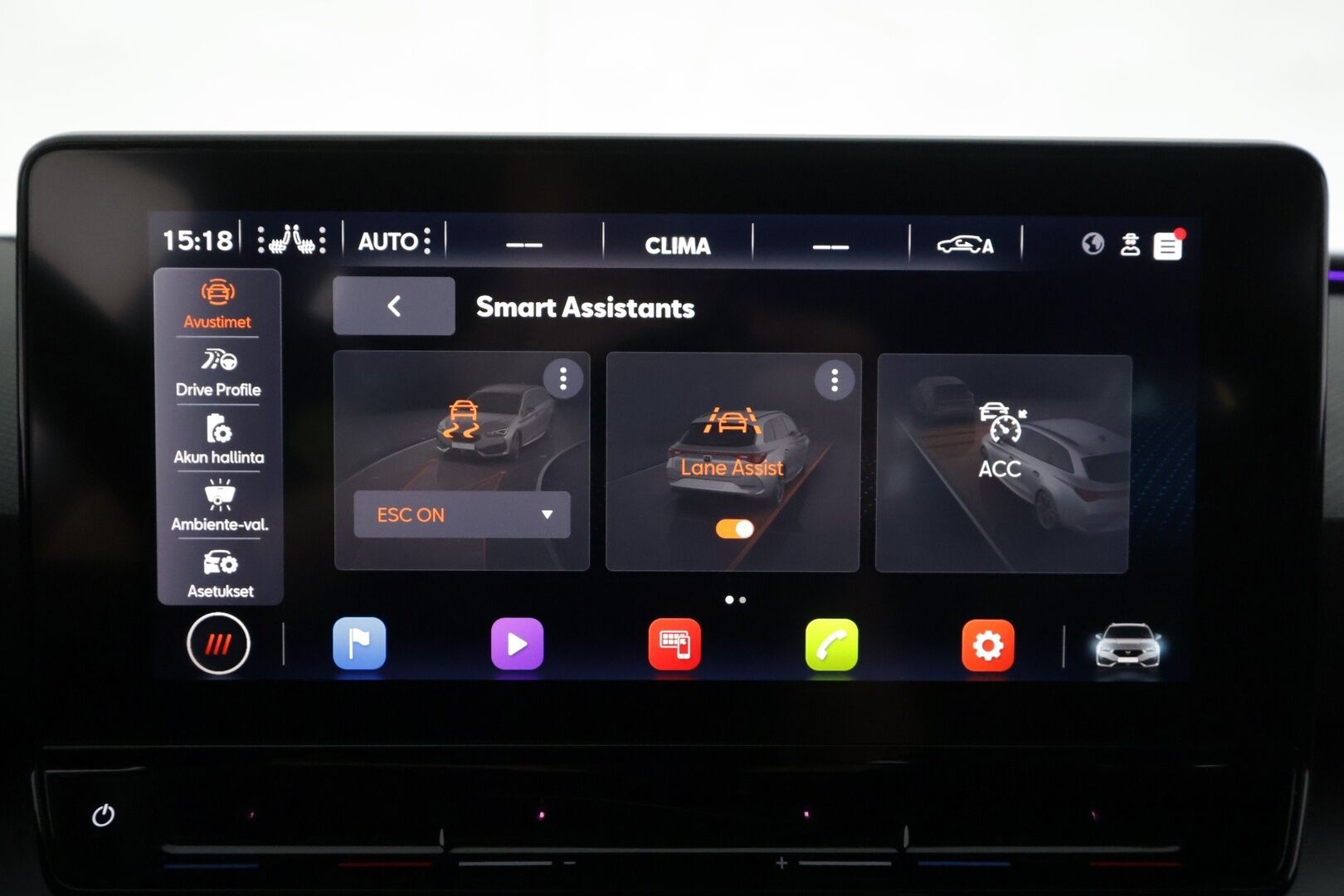CUPRA LEON SPORTSTOURER 2022  1.4 e-Hybrid 180kW DSG - | ACC | Koukku | DCC | Puolinahat | P.kamera | Ambient light | Keyless | Digimittaristo | Lane Assist | Lämm. ratti | Sähk. takaluukku | Merkkihuollot |