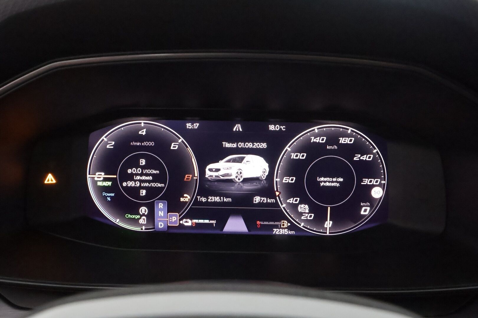CUPRA LEON SPORTSTOURER 2022  1.4 e-Hybrid 180kW DSG - | ACC | Koukku | DCC | Puolinahat | P.kamera | Ambient light | Keyless | Digimittaristo | Lane Assist | Lämm. ratti | Sähk. takaluukku | Merkkihuollot |