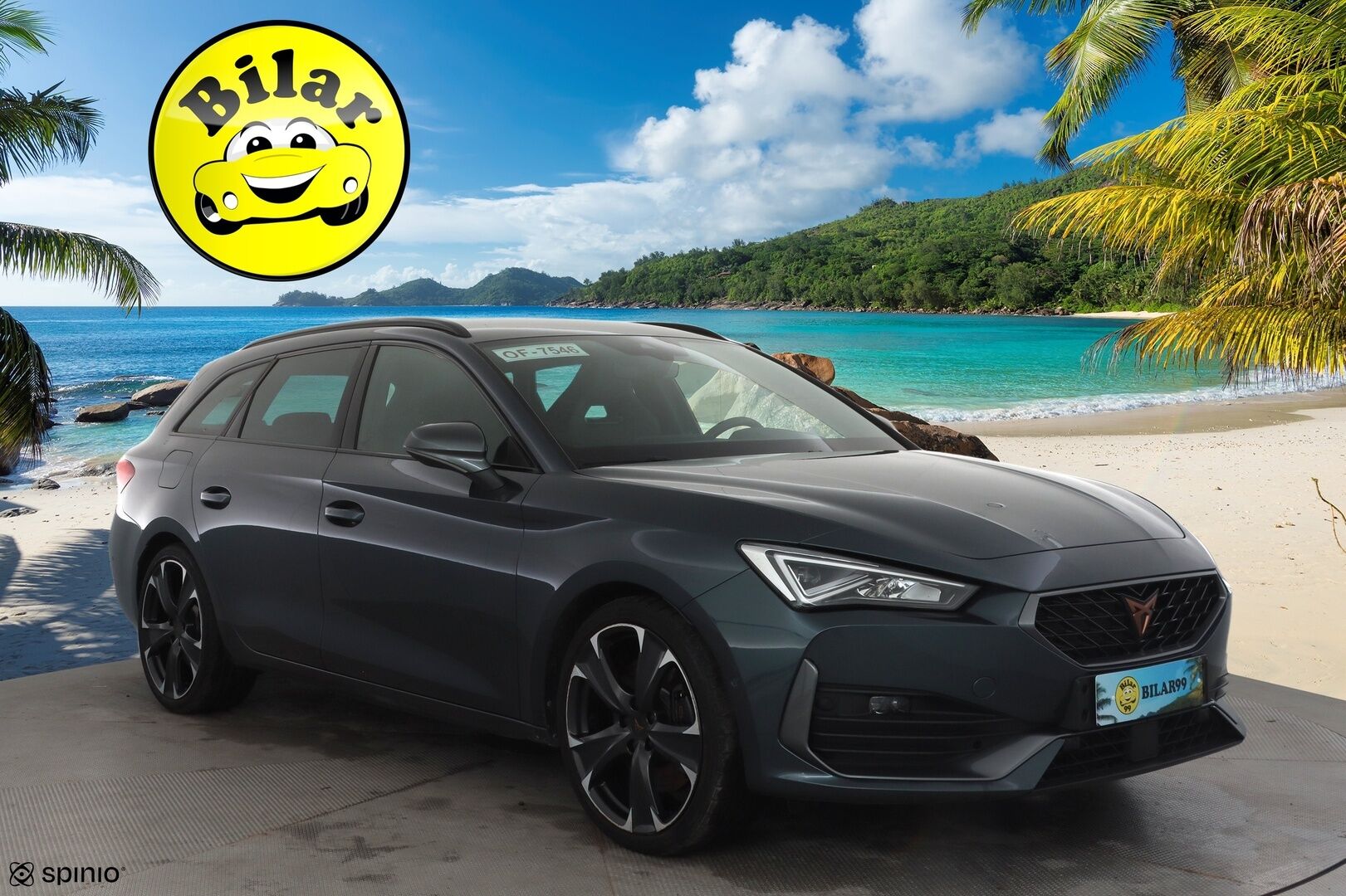 CUPRA LEON SPORTSTOURER 2022  1.4 e-Hybrid 180kW DSG - | ACC | Koukku | DCC | Puolinahat | P.kamera | Ambient light | Keyless | Digimittaristo | Lane Assist | Lämm. ratti | Sähk. takaluukku | Merkkihuollot |