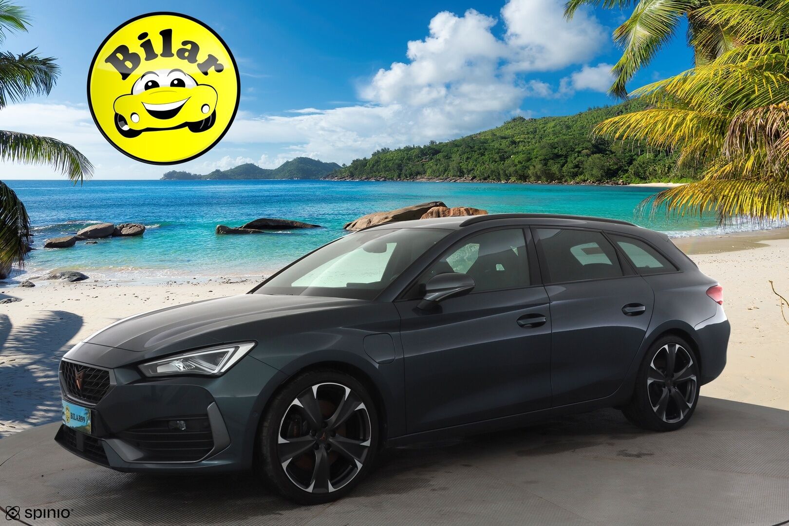 CUPRA LEON SPORTSTOURER 2022  1.4 e-Hybrid 180kW DSG - | ACC | Koukku | DCC | Puolinahat | P.kamera | Ambient light | Keyless | Digimittaristo | Lane Assist | Lämm. ratti | Sähk. takaluukku | Merkkihuollot |