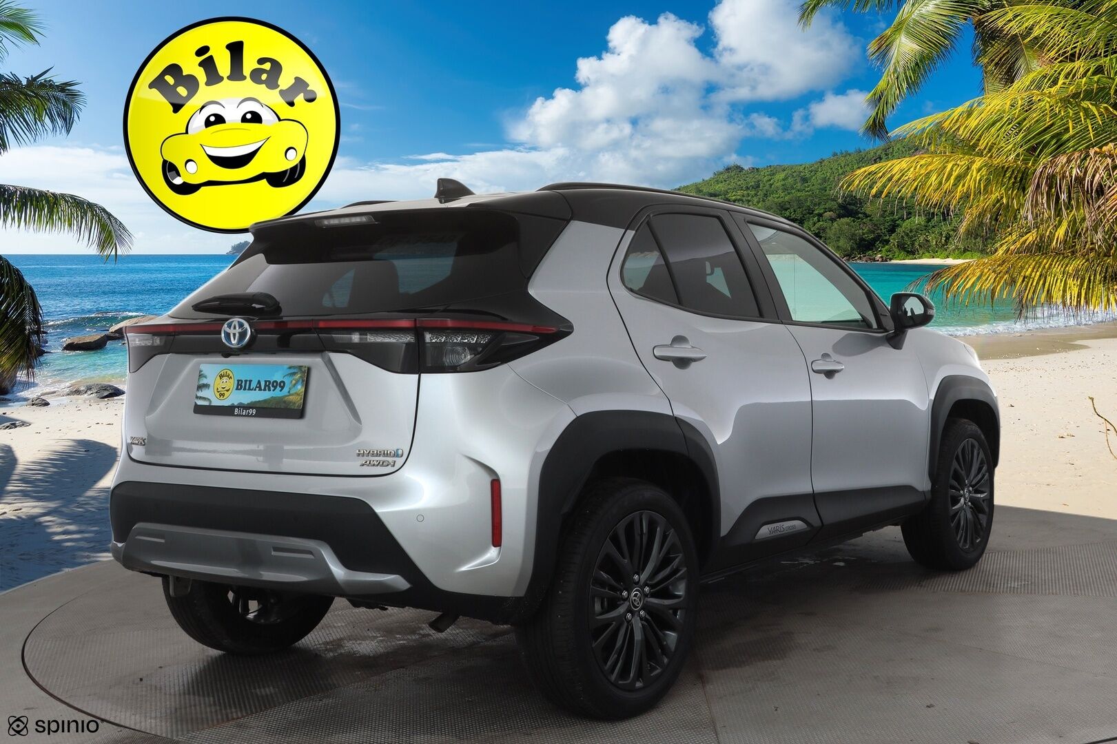 TOYOTA YARIS CROSS 2023 1,5 Hybrid AWD-i Premium - | ACC | Puolinahat | P.kamera ja tutkat | LED | Keyless | LTA | BSM | Lämm. ratti | Navi | Apple & Android | Langaton lataus | Merkkihuollot | 