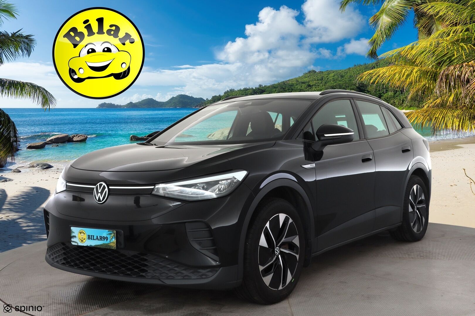 VOLKSWAGEN ID.4 2023 Pro Performance 150 kW, akku 77 kWh - | ILP | Koukku | ACC | P.tutkat | LED | Hierovat Sporttipenkit Muistilla | Kaistavahti | Navi | Digimittaristo | Kahdet renkaat | Merkkihuollot |