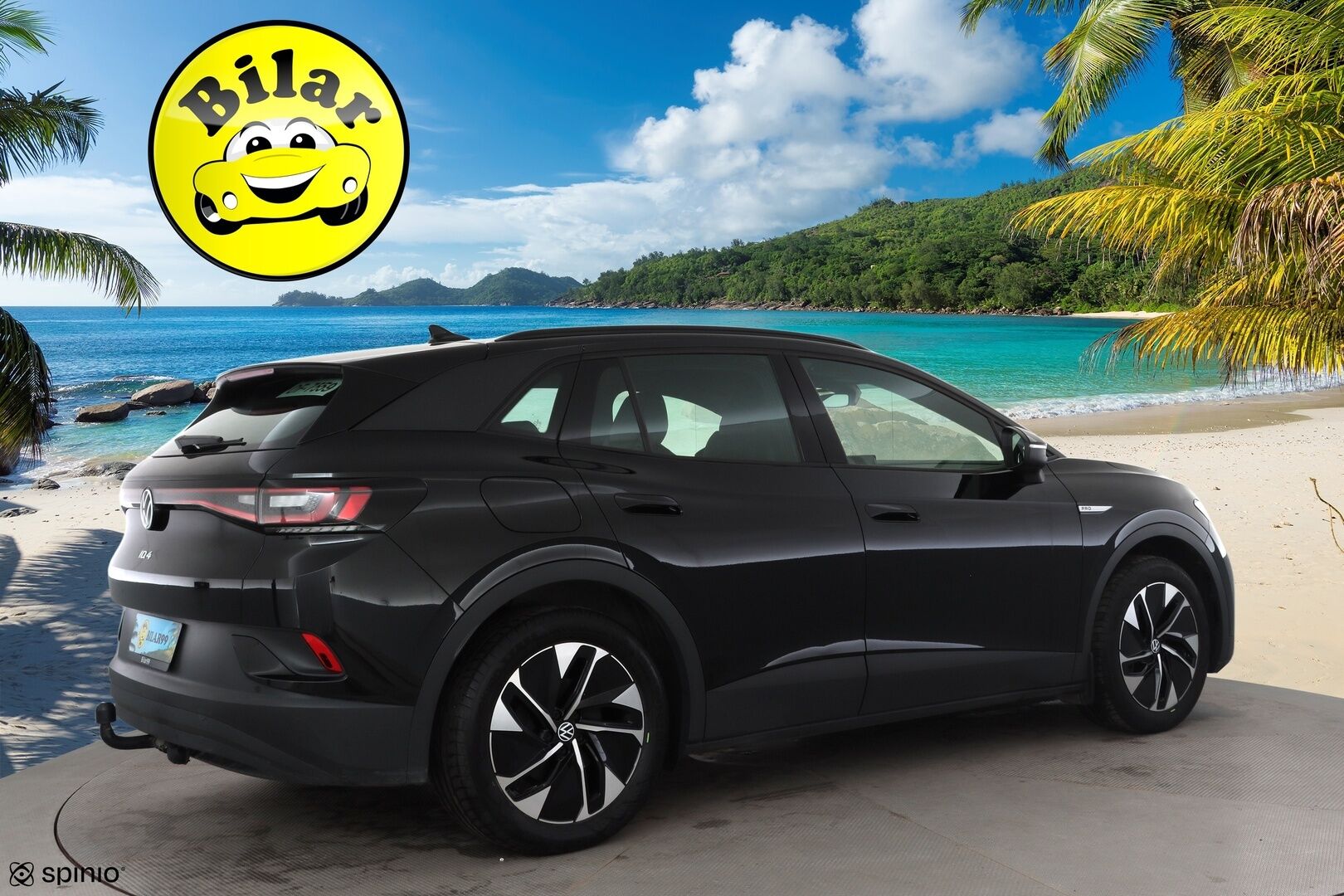 VOLKSWAGEN ID.4 2023 Pro Performance 150 kW, akku 77 kWh - | ILP | Koukku | ACC | P.tutkat | LED | Hierovat Sporttipenkit Muistilla | Kaistavahti | Navi | Digimittaristo | Kahdet renkaat | Merkkihuollot |