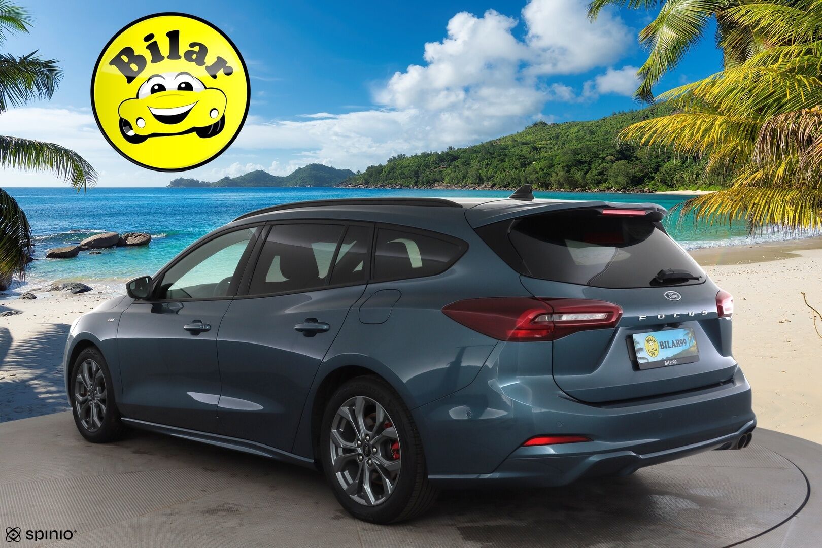 FORD FOCUS 2024 1.0 EcoBoost Hybrid Powershift 155hv (kevythybridi) A7 ST-Line Wagon - | Panorama | B&O | ACC | Koukku | LED | P.Kamera | Katveavustin | Kaistavahti | Keyless | Digimittaristo | Ratinlämmitys | Merkkihuollot | - KORKO VAIN 3,99 %