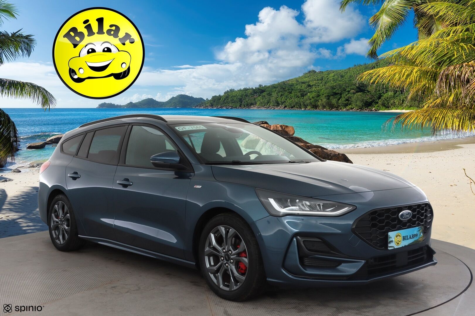 FORD FOCUS 2024 1.0 EcoBoost Hybrid Powershift 155hv (kevythybridi) A7 ST-Line Wagon - | Panorama | B&O | ACC | Koukku | LED | P.Kamera | Katveavustin | Kaistavahti | Keyless | Digimittaristo | Ratinlämmitys | Merkkihuollot | - KORKO VAIN 3,99 %