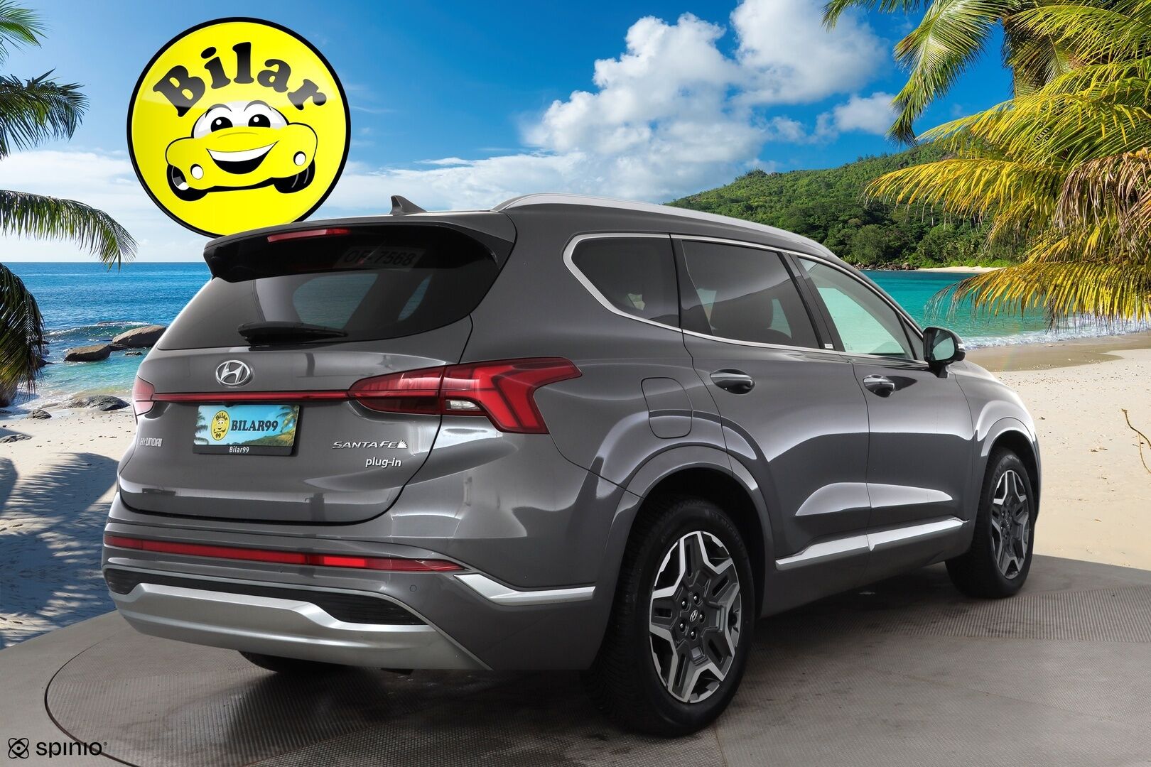 HYUNDAI SANTA FE 2021 1.6 T-GDI 265 hv Plug in 4WD 6AT Premium 5P - | ACC | HUD | 360° | Ilmastoidut sähkönahat | Krell | Muistipenkki | HDA | BSM | Lämm. ratti | Digimittaristo | Keyless | Ambient light | Merkkihuollot | 