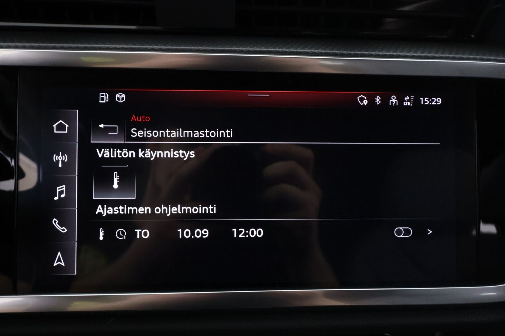 AUDI Q3 2021 Sportback S line 45 TFSIe 180kW S tronic - | ACC | Koukku | B&O | 2x S-line | Sporttinahat | Muistipenkki | Matrix | 360° | Ambient light | Digimittaristo | Keyless | Merkkihuollettu | 2x renkaat aluin |