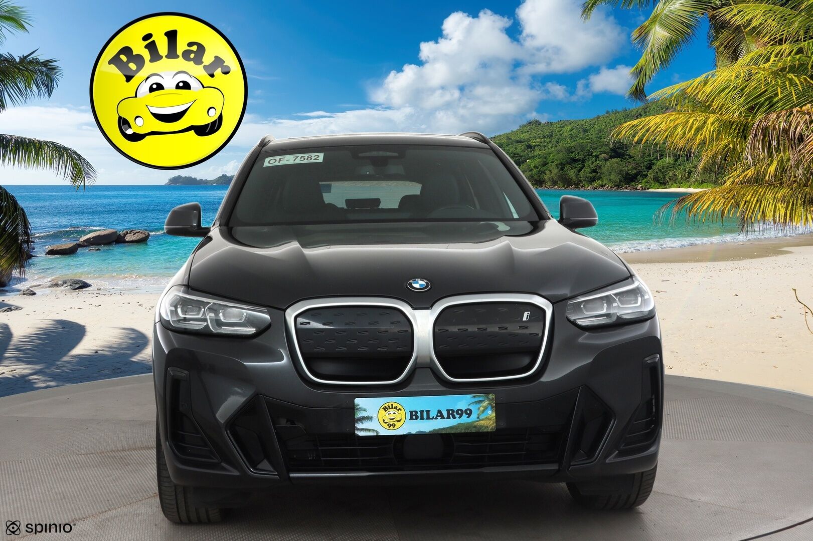 BMW IX3 2022 G08 M Sport Charged - | ACC | ILP | Koukku | Adapt. LED | Sporttinahat sähköllä | Muistipenkki | Panorama | P.kamera | Lane Assist | Navi | Lämm. ratti | 2x renkaat aluin | - KORKO VAIN 3,99 %