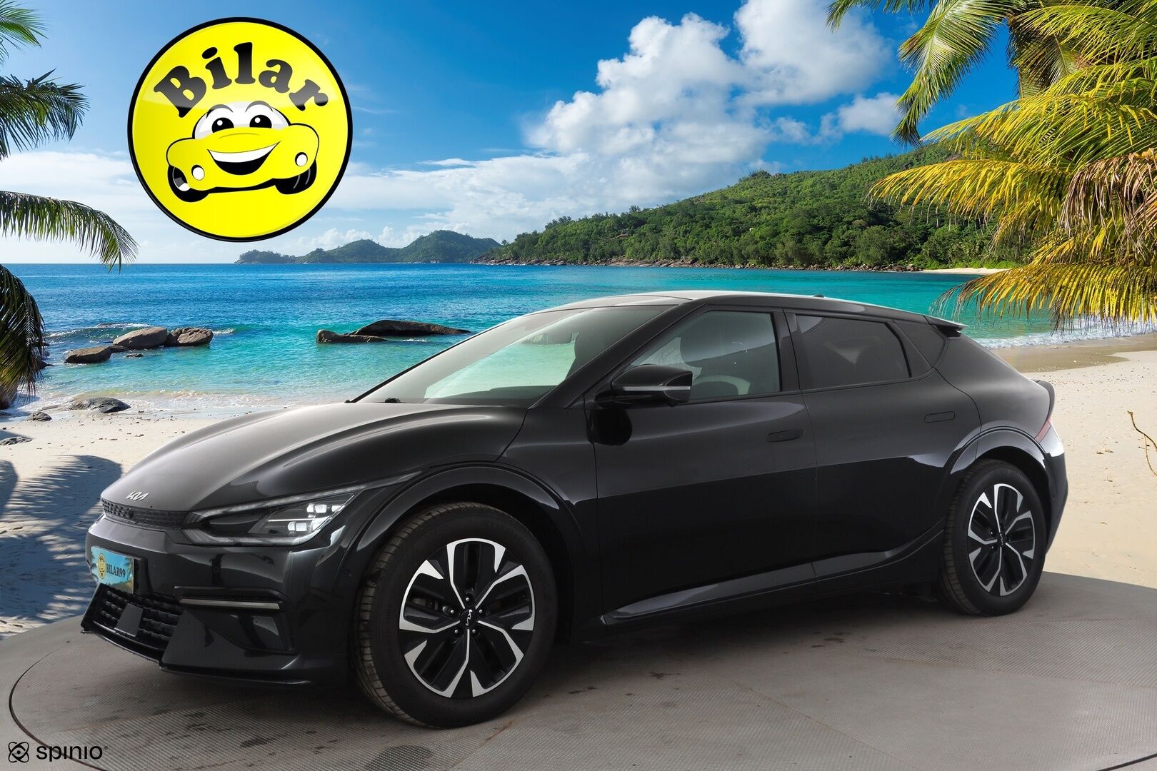 KIA EV6 2023 GT-Line RWD - | ACC | ILP | Koukku | 360° | Kattoluukku | Ilm. relax penkit | Muistipenkki | Ambient | Nahka-alcantara | HDA | BSM | Merkkihuollot |