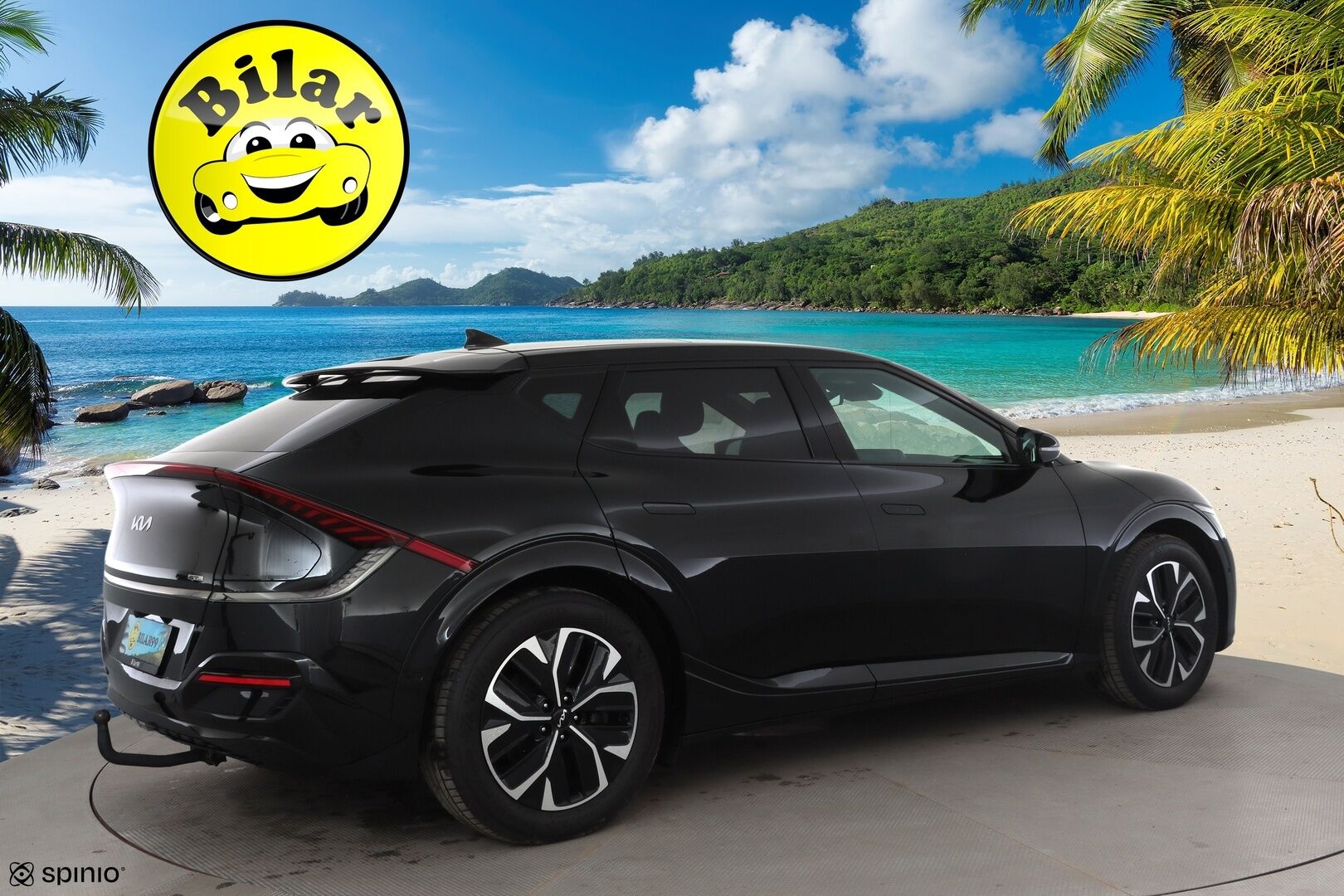 KIA EV6 2023 GT-Line RWD - | ACC | ILP | Koukku | 360° | Kattoluukku | Ilm. relax penkit | Muistipenkki | Ambient | Nahka-alcantara | HDA | BSM | Merkkihuollot |
