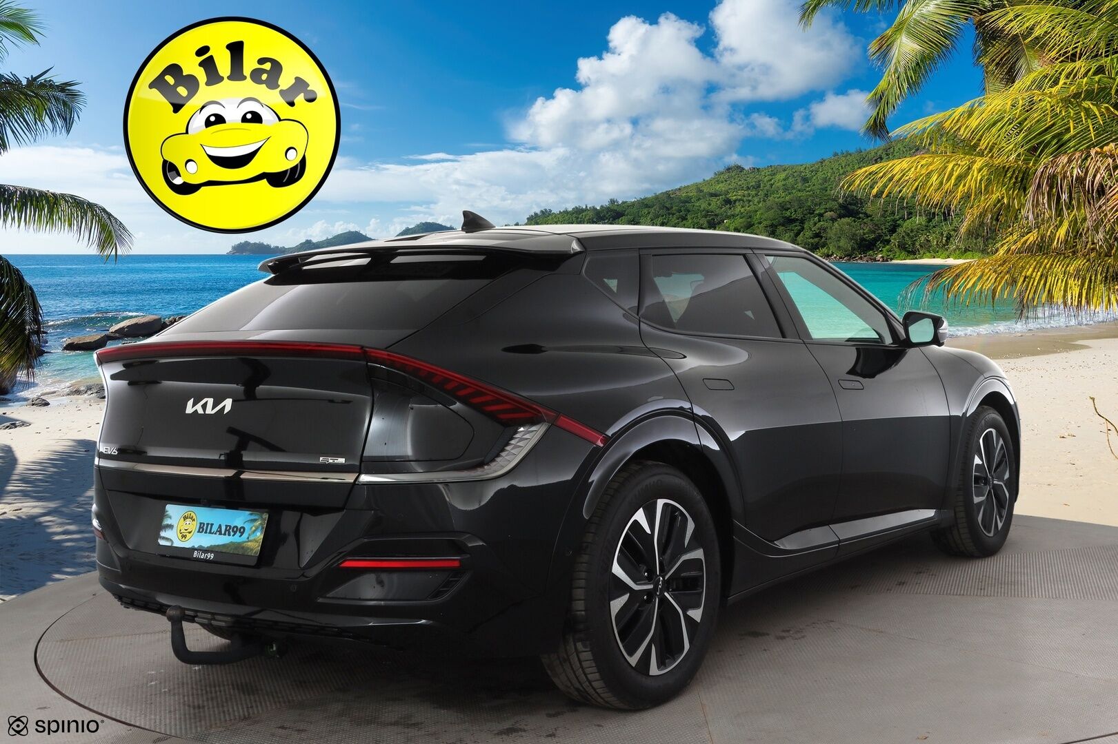KIA EV6 2023 GT-Line RWD - | ACC | ILP | Koukku | 360° | Kattoluukku | Ilm. relax penkit | Muistipenkki | Ambient | Nahka-alcantara | HDA | BSM | Merkkihuollot |